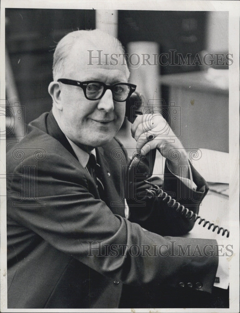 1965 Press Photo Rep John J Toomey Fired From House Ways &amp; Means Committee - Historic Images