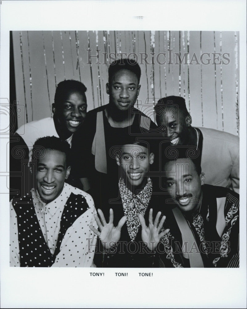 Press Photo Musical group, Tony! Toni! Tone! - Historic Images