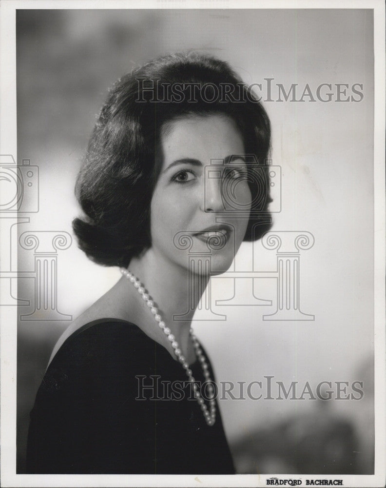 1963 Press Photo Ann Tomasello Announces Wedding Engagement - Historic Images