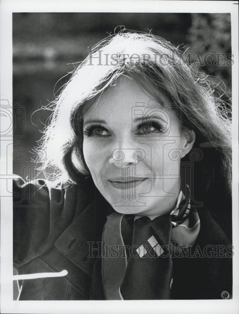 1973 Press Photo Janice Rule &quot;Barnaby Jones&quot; Film Television Actor - Historic Images