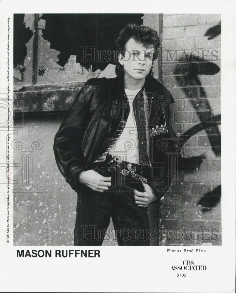 Mason Ruffner Film Television Actor 1987 Vintage Press Photo Print ...