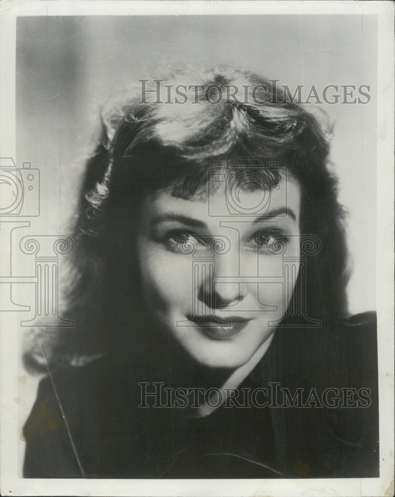 1955 Press Photo Actress Janice Rule for a role - Historic Images