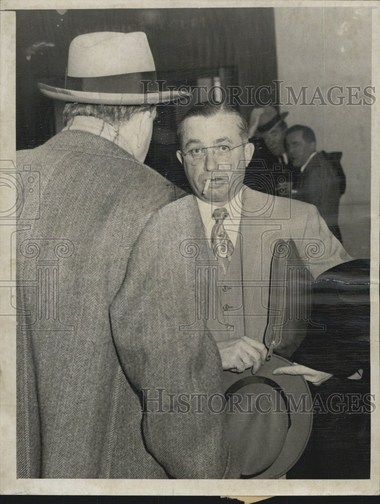 1952 Press Photo Guido Rugo, in a trust case - Historic Images