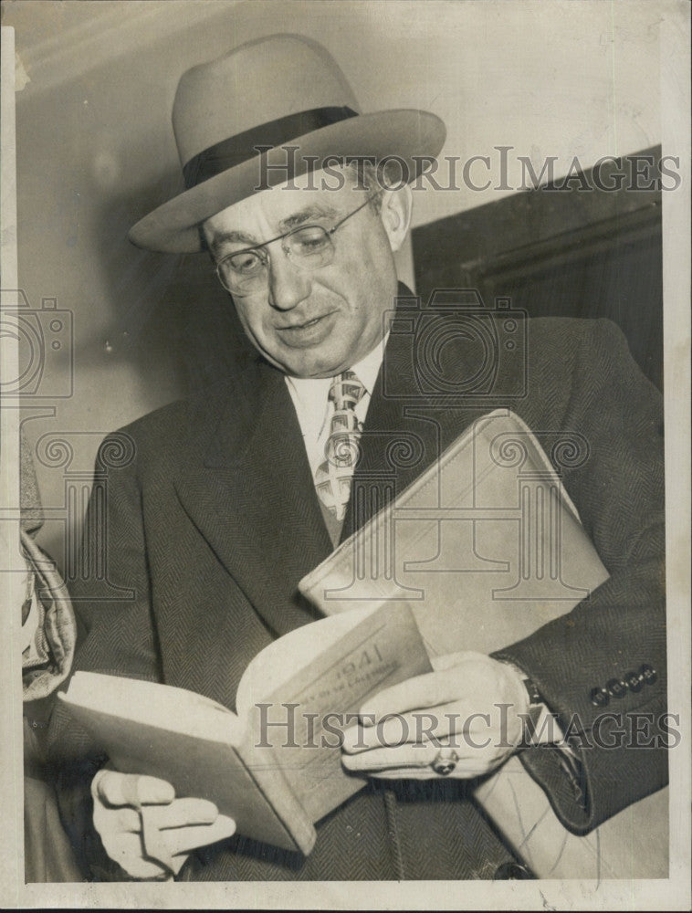 1952 Press Photo Guido Rugo, contractor in court - Historic Images