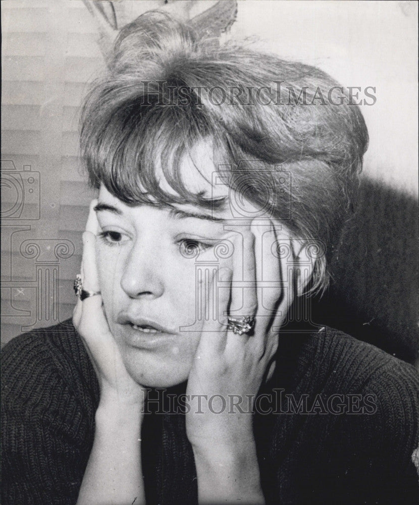 1971 Press Photo Mrs. Maurice LeBlanc Wife Of French Novelist - Historic Images