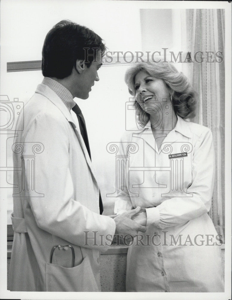 1981 Press Photo Actress Michael Learned in CBS TV Series &quot;Nurse&quot; - Historic Images