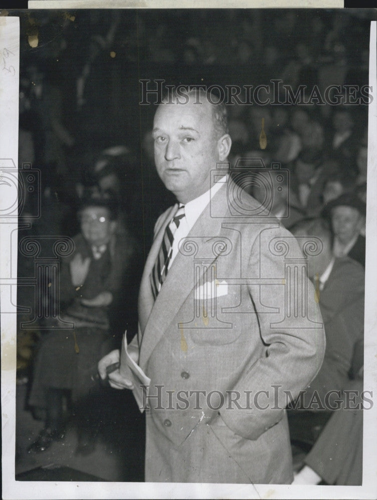 1951 Press Photo Rep Joseph Leahy of Mass. - Historic Images