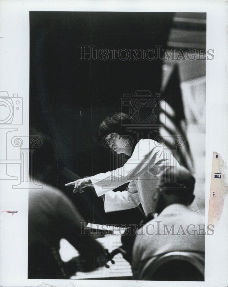 Press Photo Seiji Ozawa Musician Boston Symphony Director - Historic Images