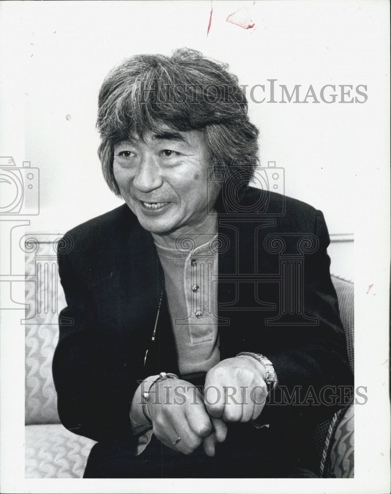 1994 Press Photo Acclaimed conductor, Seiji Ozawa Boston Symphony - Historic Images