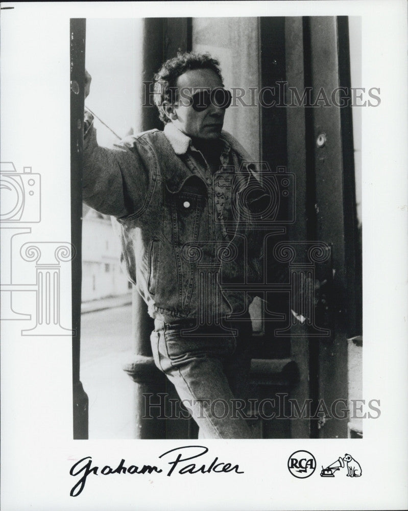 Press Photo British Rock singer and songwriter Graham Parker - Historic Images