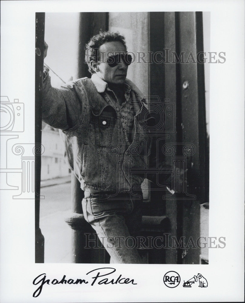 Press Photo British Rock singer and songwriter Graham Parker - Historic Images