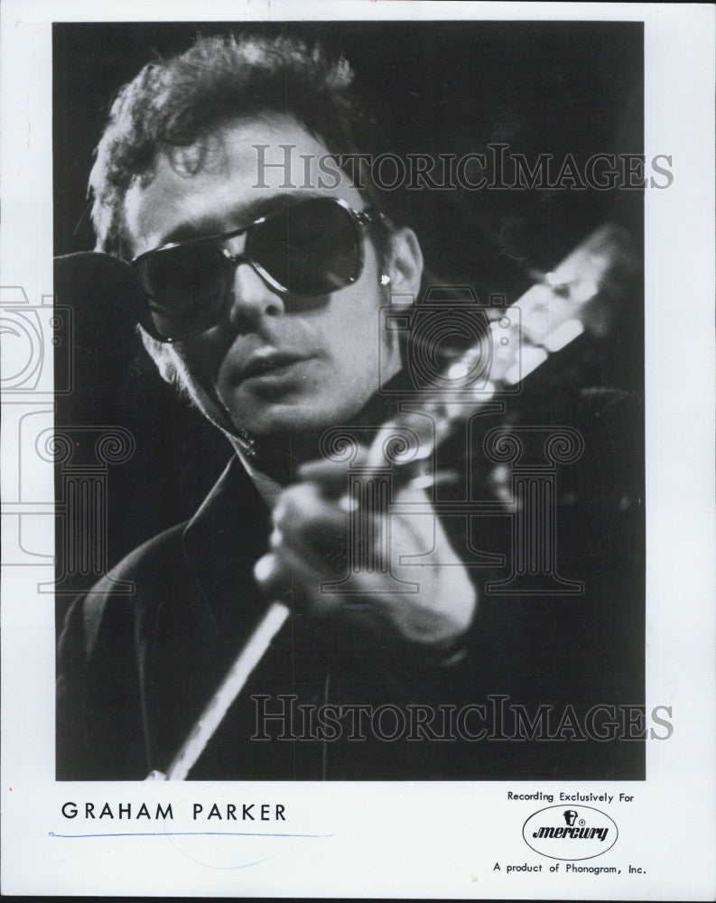 1957 Press Photo Graham Parker Mercury Records British Singer - Historic Images