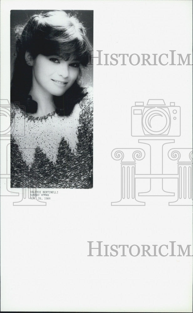 1984 Press Photo Actress Valerie Bertinelli - Historic Images