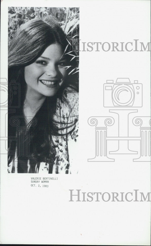 1983 Press Photo Actress Valerie Bertinelli - Historic Images