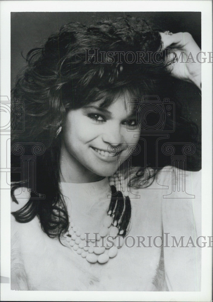 1985 Press Photo Actress Valerie Bertinelli - Historic Images