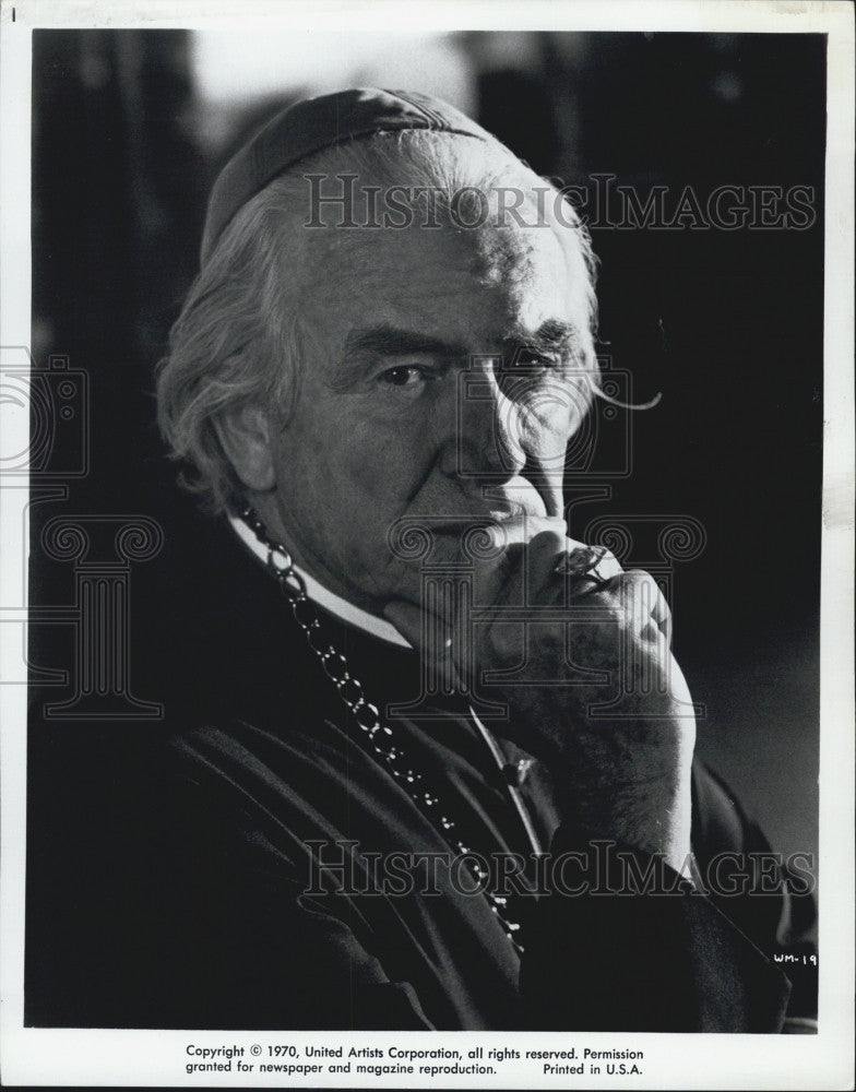 1970 Press Photo Will Geer Television Actor in &quot;Pieces Of Dreams&quot; - Historic Images