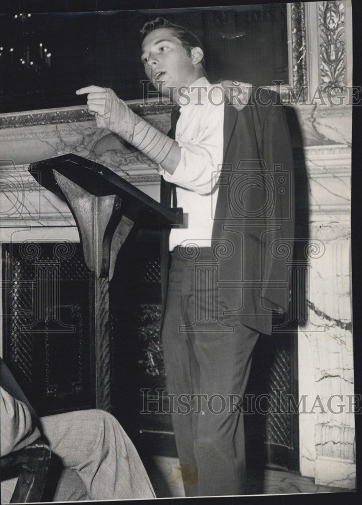 Press Photo David Gelfand, civil rights worker - Historic Images