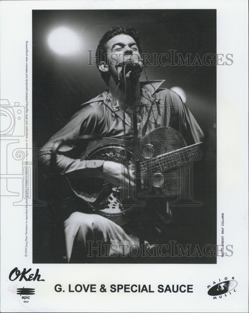 1994 Press Photo Musician G. Love &amp; Special Sauce - Historic Images