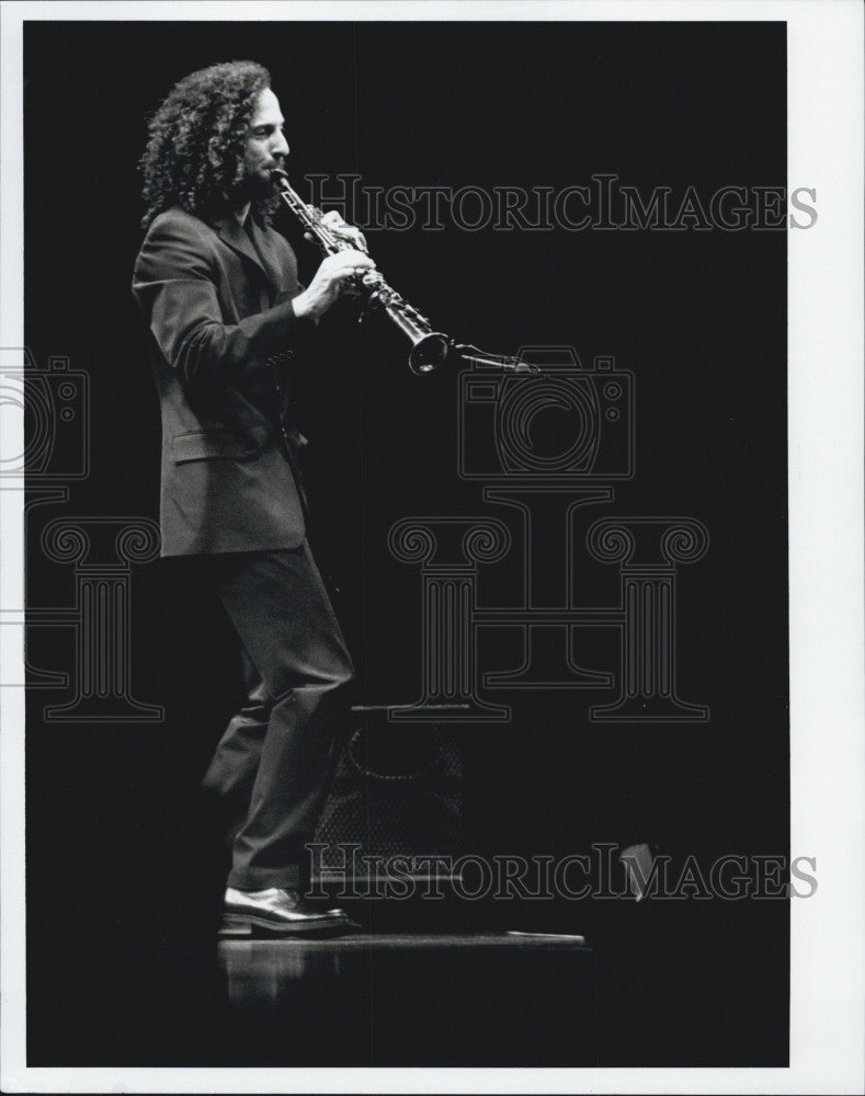 1997 Press Photo Kenny G at the fleet Center - Historic Images