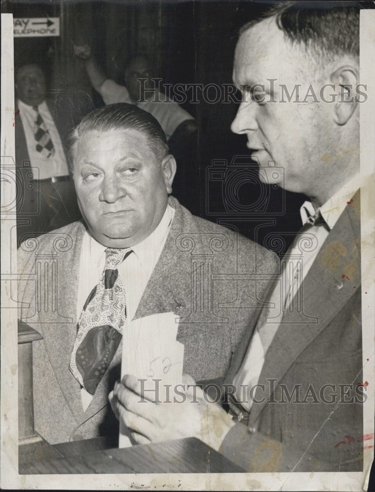 1948 Press Photo Andrew Cataldo,Revere City Council &amp; Lt G McCarthy - Historic Images