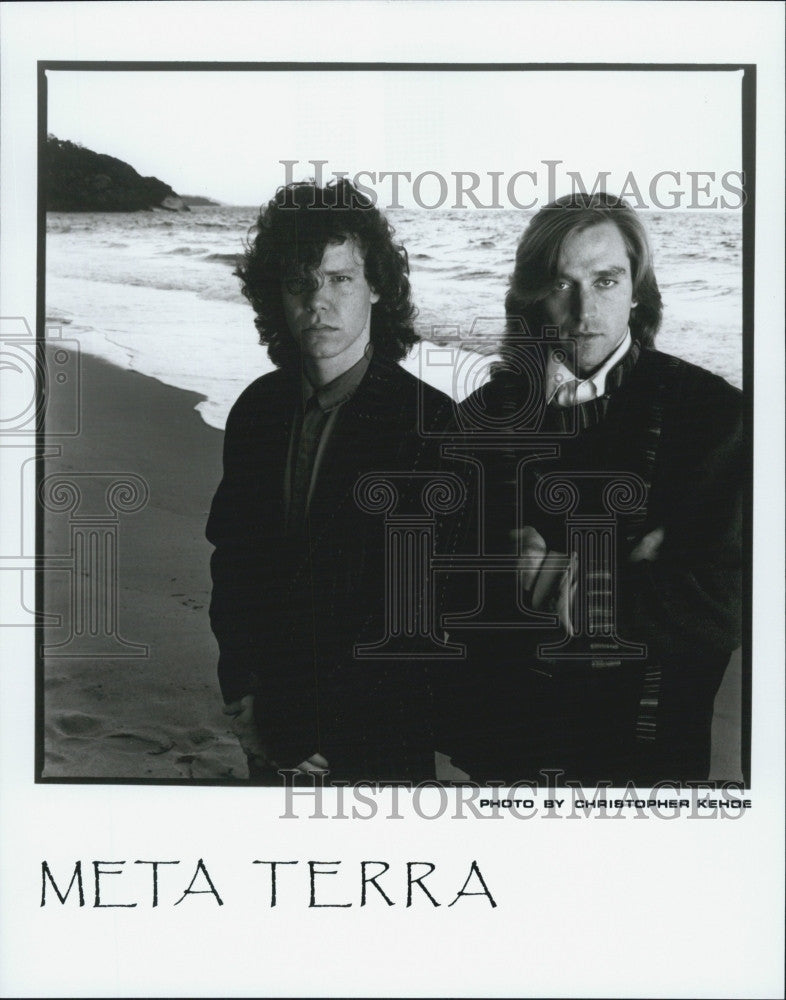 Press Photo Meta Terra Christopher Kehoe Musician Singer - Historic Images