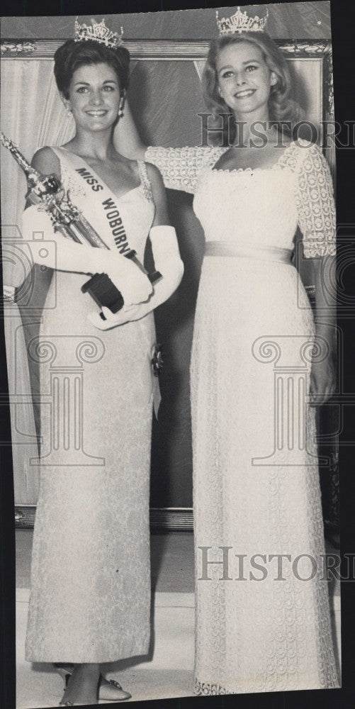 1967 Press Photo Marie Chaffe Miss USA Fashion Model - Historic Images