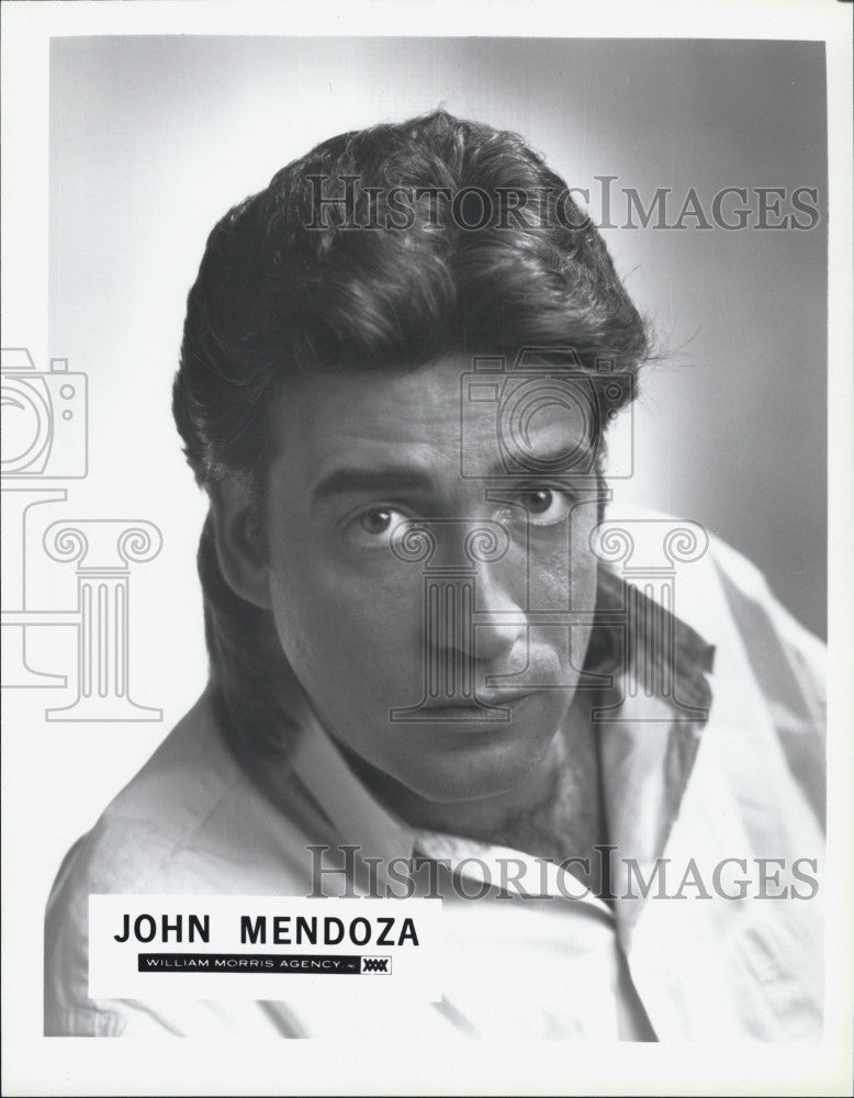 Press Photo Actor John Mendoza for a role - Historic Images