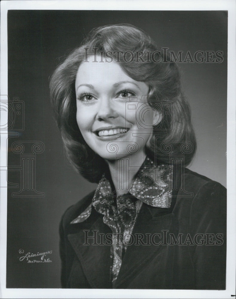 1974 Press Photo Miss America 1973 , Terry Meeuwsen - Historic Images