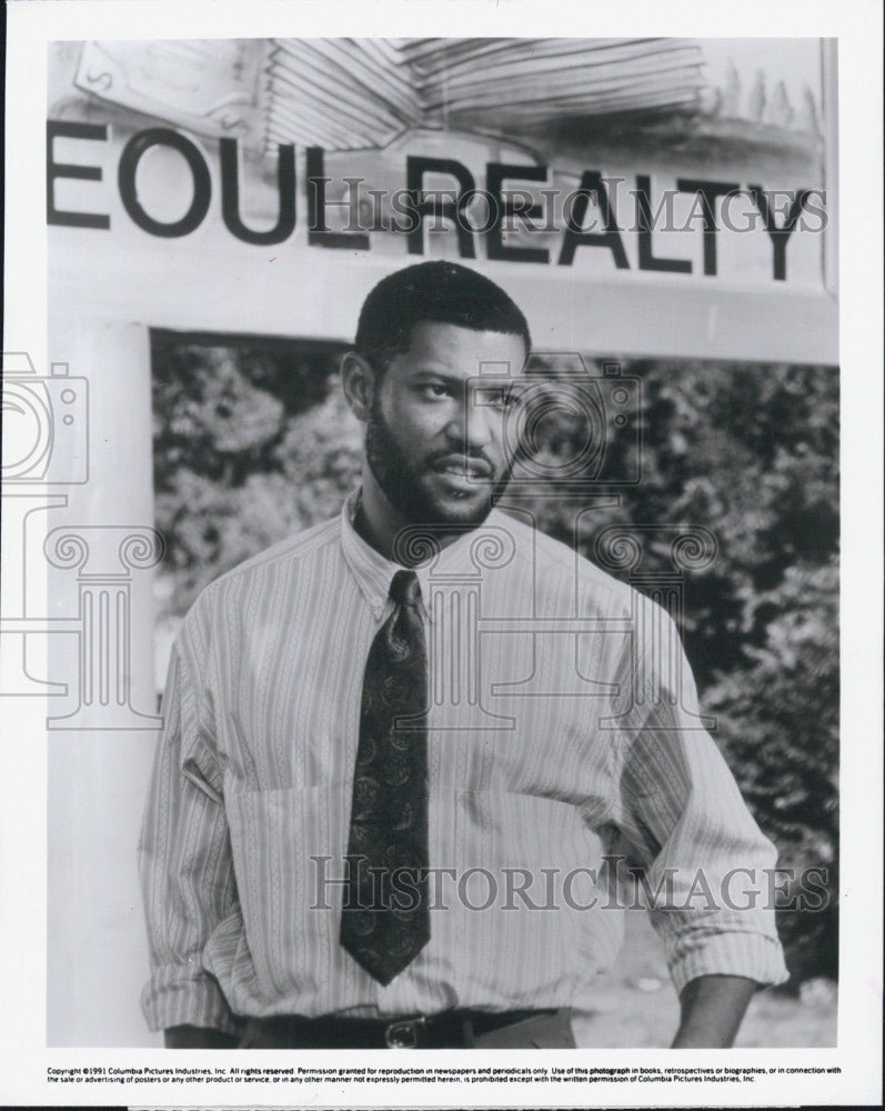 1995 Press Photo  Laurence Fishburne in &quot;Boyz in the Hood&quot; - Historic Images