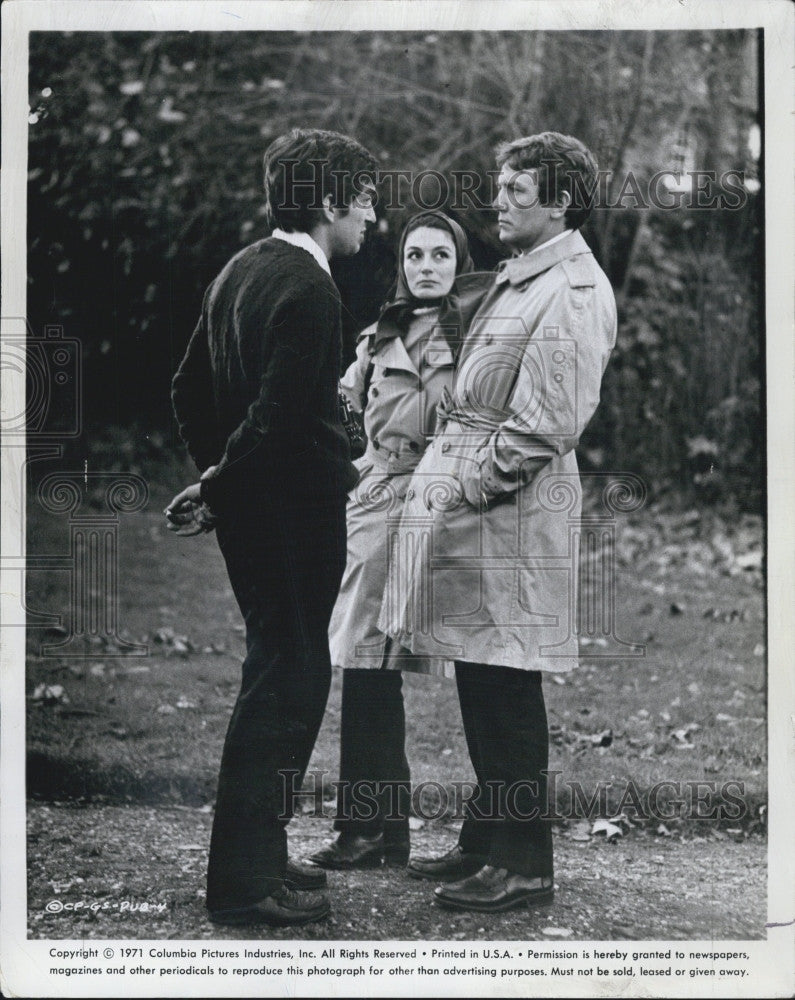 1972 Press Photo  Albert Finney&amp; Anouk Aimee for Columbia pictures - Historic Images