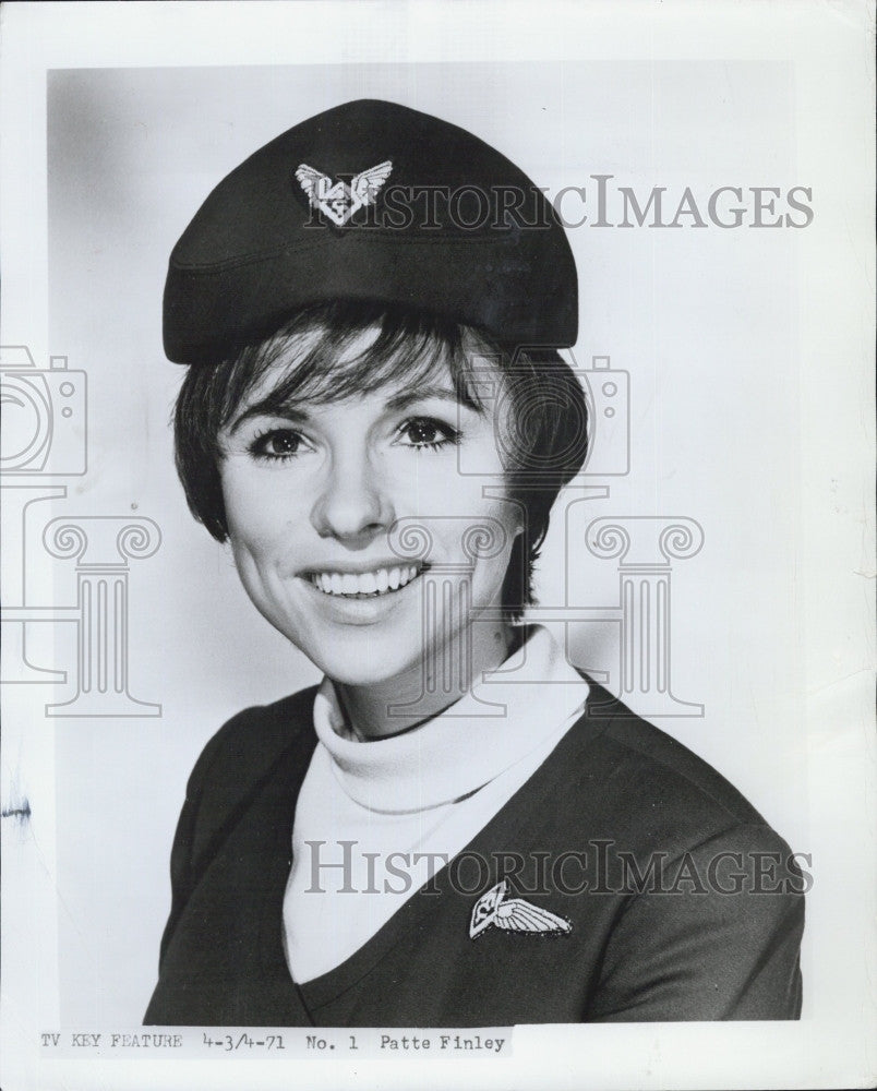 1971 Press Photo Actress Patte Finley - Historic Images