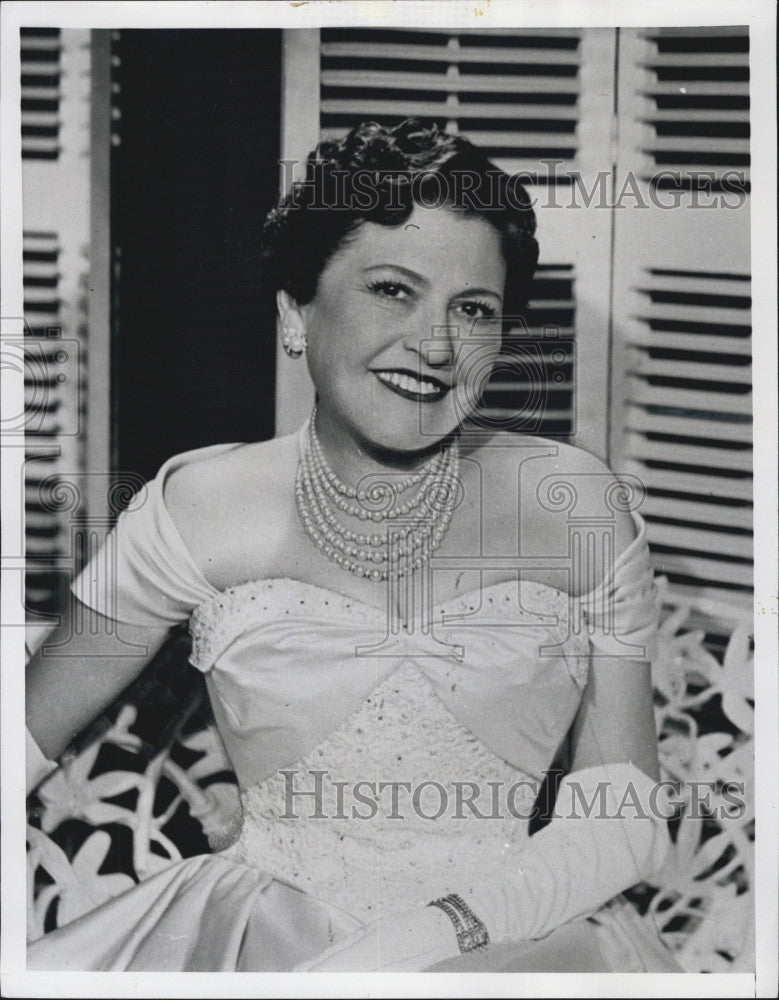 1965 Press Photo Columnist, Louella Parsons - Historic Images