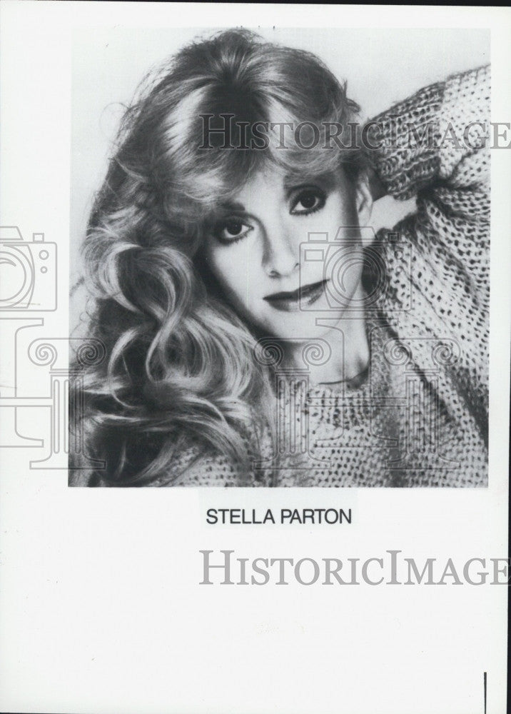 Press Photo Singer and Songwriter Stella Parton - Historic Images