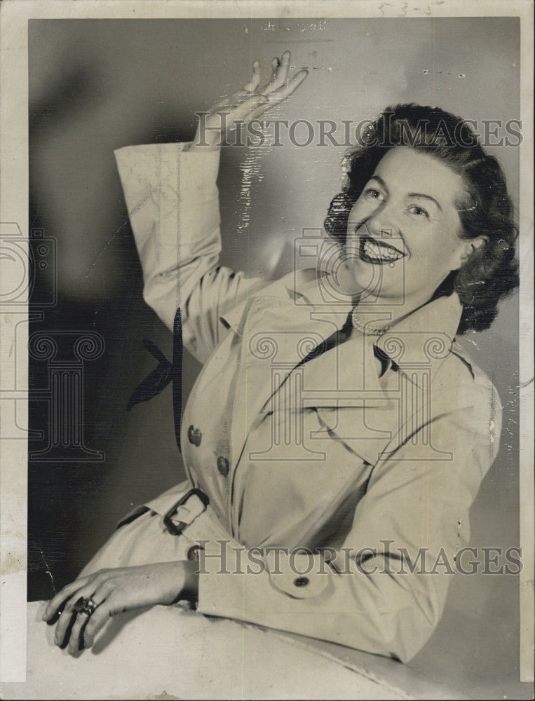 1955 Press Photo Cindy Parker - Historic Images