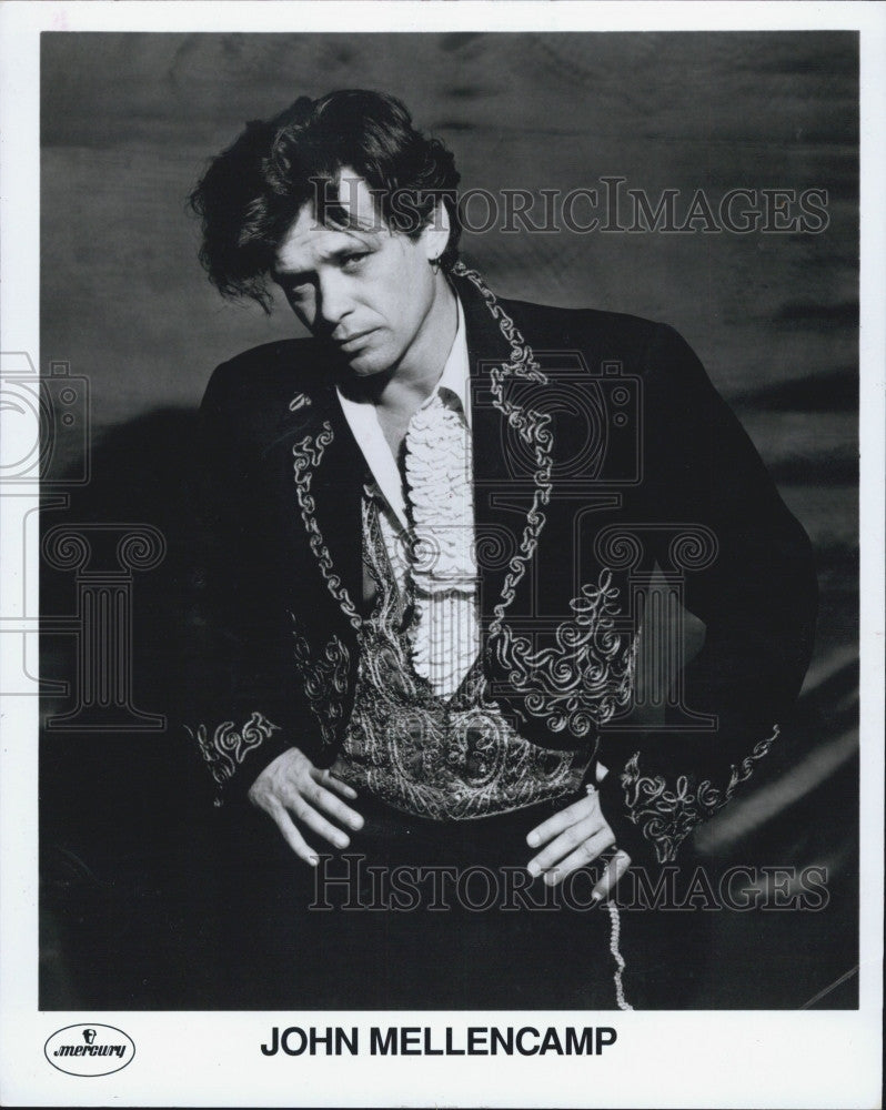 1991 Press Photo John Mellencamp - Historic Images