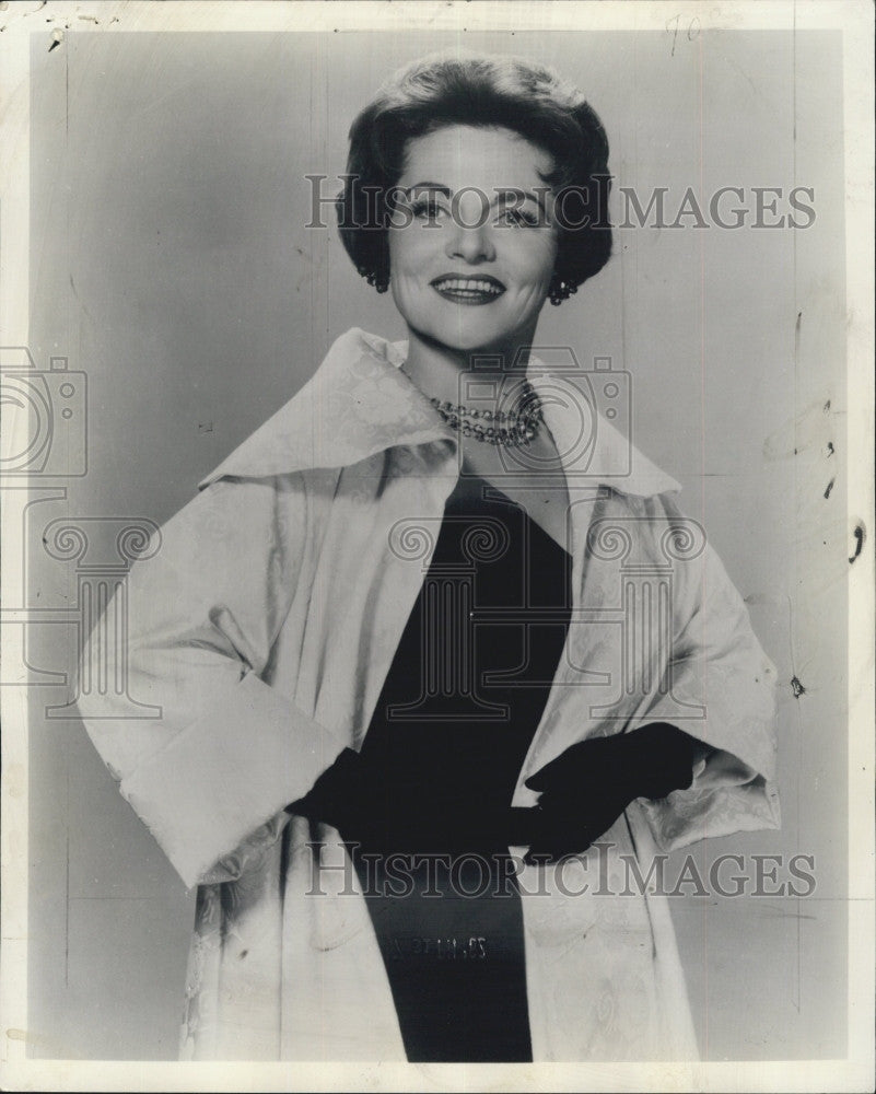 1962 Press Photo Actress Jeanne Cagney - Historic Images