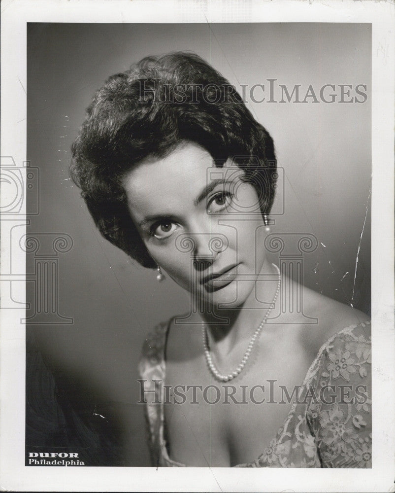 1961 Press Photo Marilyn Gray for a acting role - Historic Images