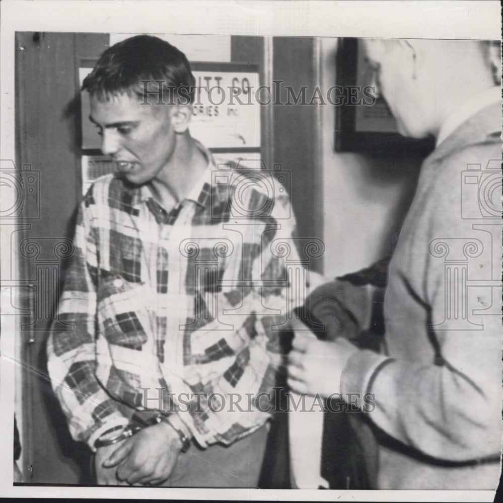 1959 Press Photo Edmund Gray, charged with murder - Historic Images