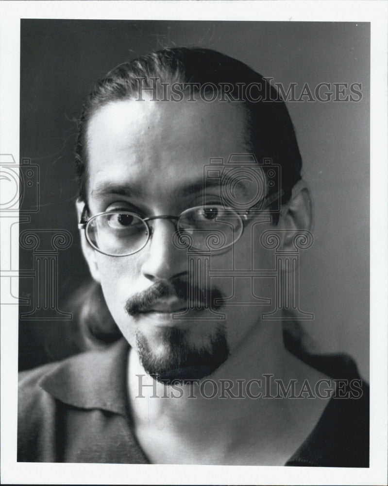 1996 Press Photo Jay Calderin . publisher of Maverick magazine - Historic Images