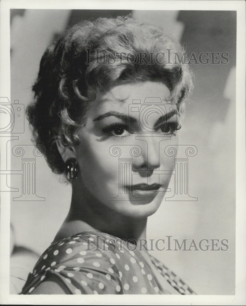 1959 Press Photo  Dolores Gray in &quot;Destry Rides Again&quot; - Historic Images