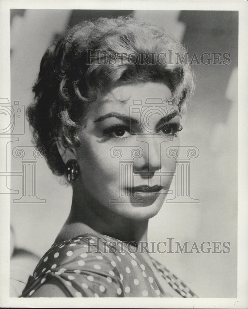 1959 Press Photo  Dolores Gray in "Destry Rides Again" - Historic Images