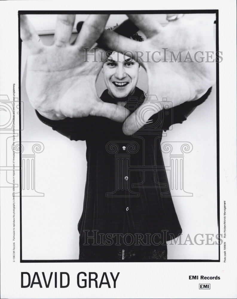 Press Photo Musician, David Grayon EMI records - Historic Images