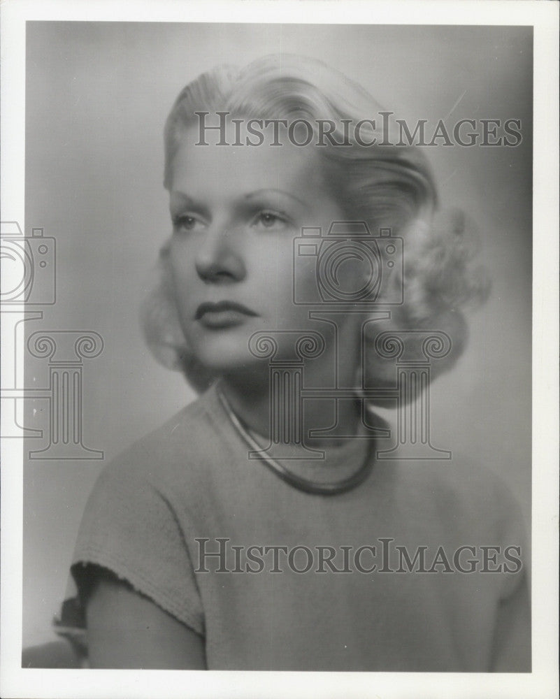 1951 Press Photo Eunice Gray, - Historic Images