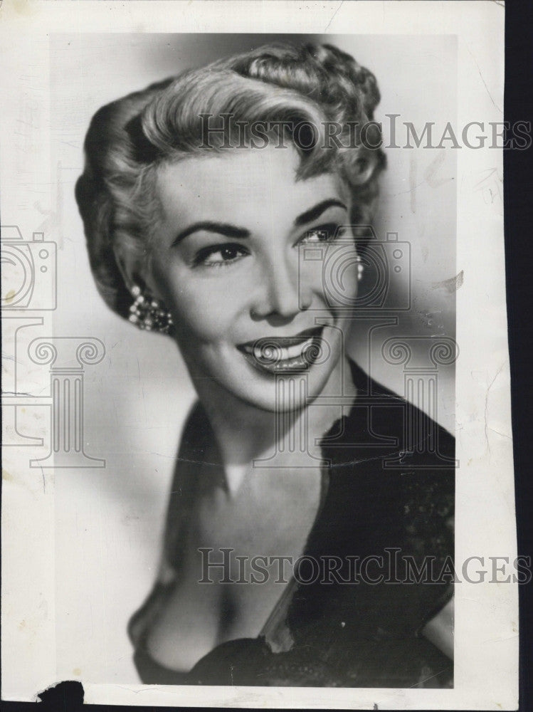 1953 Press Photo Dolores Gray &quot;Destry Rides Again&quot; Film Television Actor - Historic Images