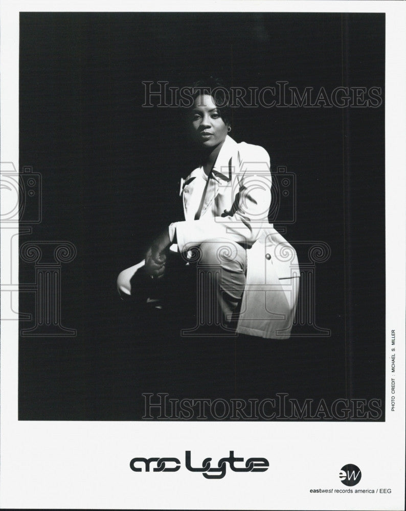 Press Photo MC Lyte Eastwest Records American Musician - Historic Images