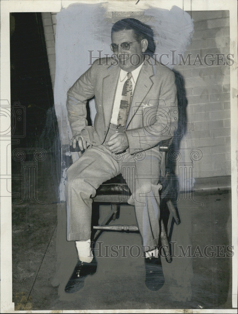 1941 Press Photo James Preston Suffolk Court Gaeta Murderer - Historic Images