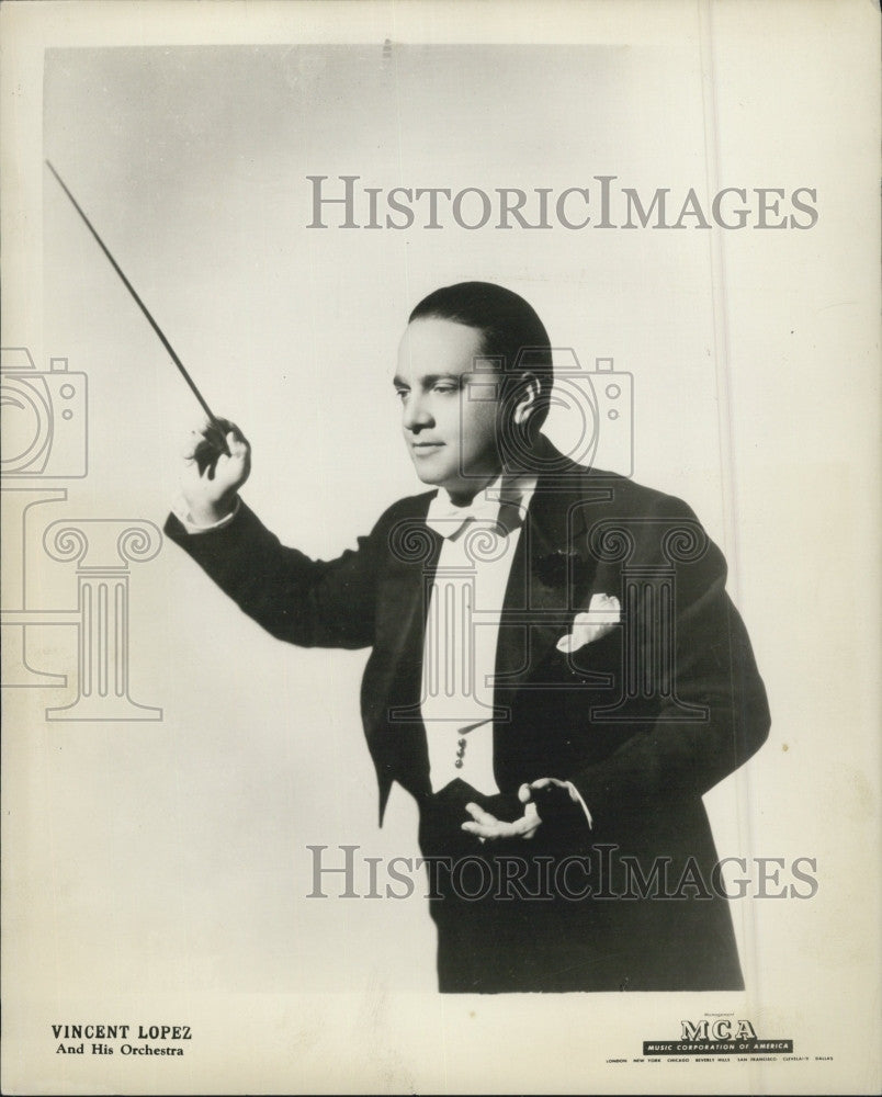 1946 Press Photo Vincent Lopez &amp; his Orchestra - Historic Images