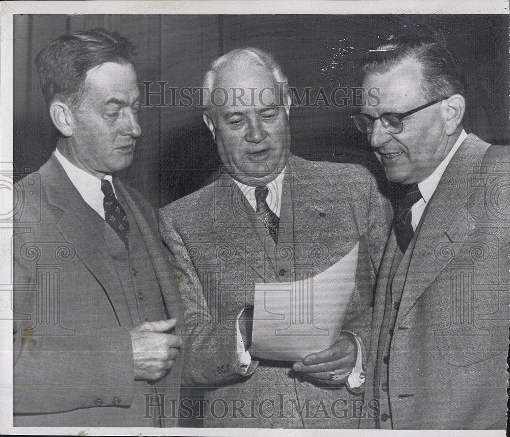 Senators Clifford Case John Bricker & Gordon Allott 1955 Vintage Press ...