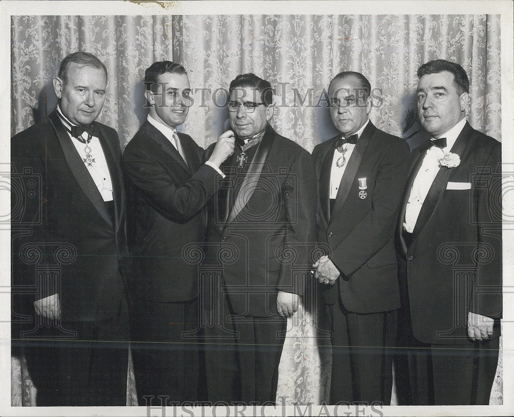 1959 Press Photo Antonio Cabrita Matias John De Mello Jesse Rogers Manual Cascia - Historic Images