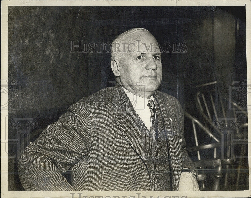 1934 Press Photo Revere Masa. Mayor Cassasa - Historic Images